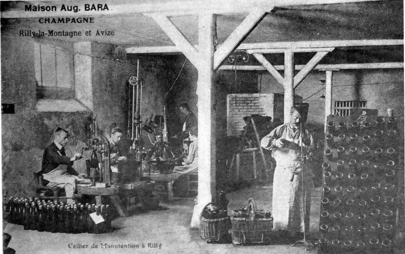 Carte postale ancienne Rilly Champagne bara 1005453