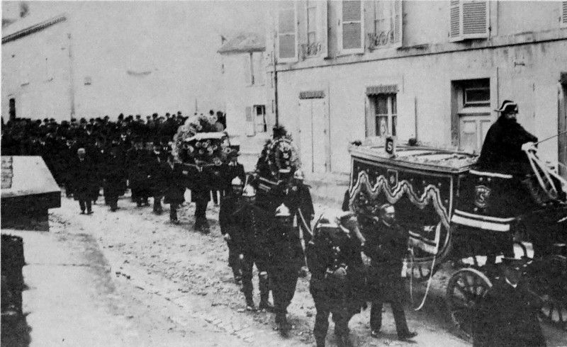 Carte postale ancienne Rilly février 1923 1005428