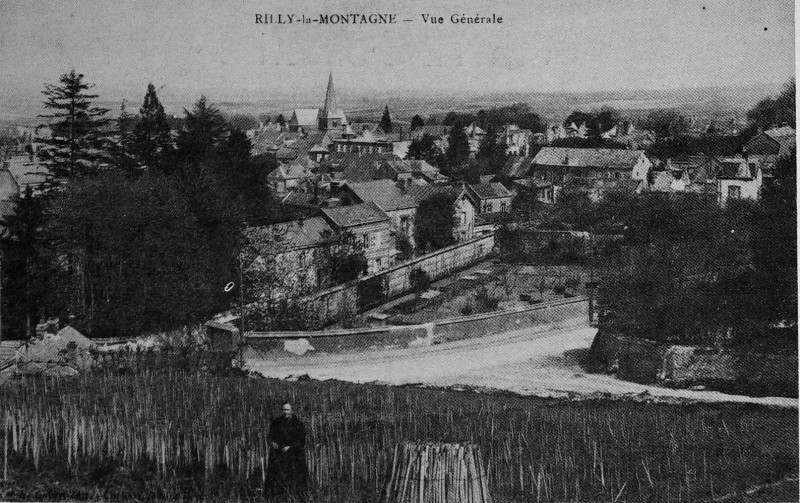Carte postale ancienne Rilly la montagne 1005386