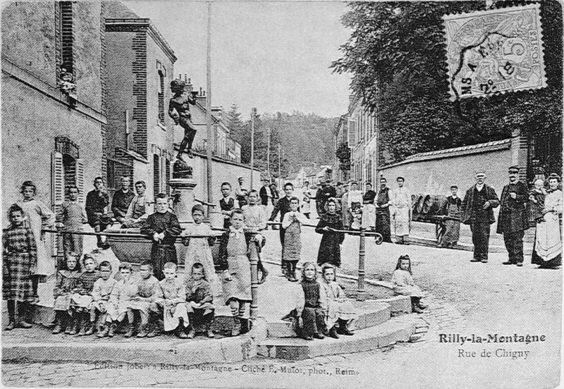 Carte postale ancienne Rilly la montagne 75299
