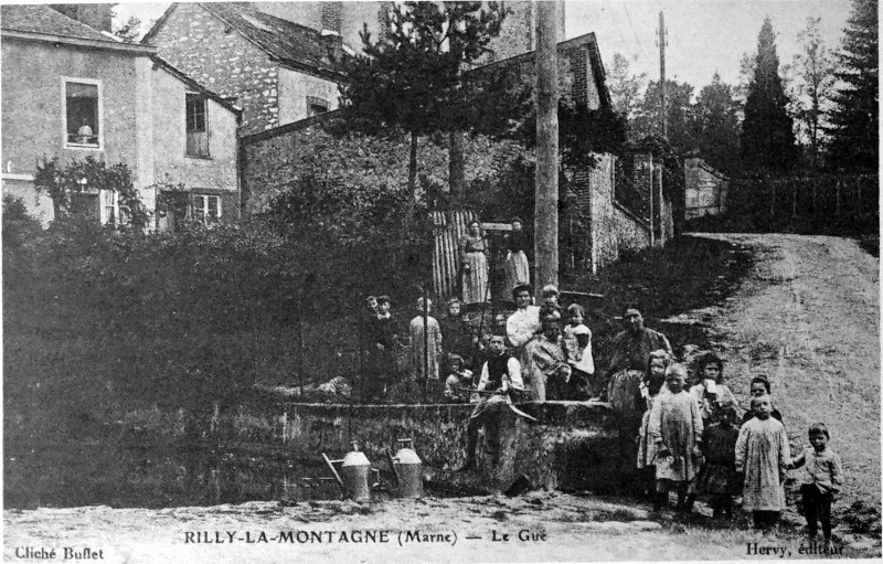 Carte postale ancienne Rilly le gué 1005399