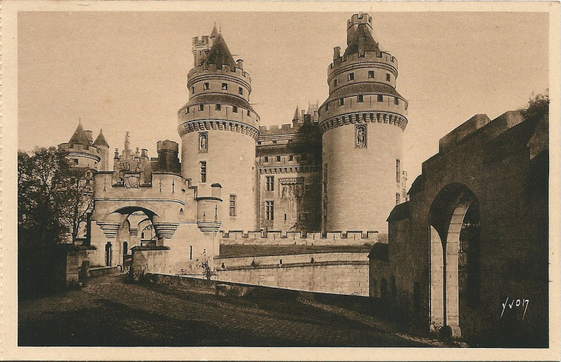 Carte postale ancienne Pierrefonds-Fr-60-vers 1935-Cpa-02