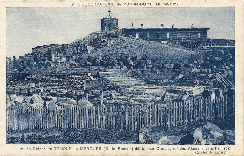 Carte postale ancienne Le Puy de Dôme-Fr-63-vers 1930-vue artistique-b10