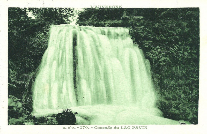 Carte postale ancienne Lac Pavin-Fr-63-carte postale-vers 1929-a05