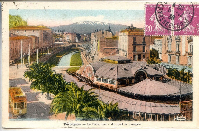 Carte postale ancienne Palmarium-5 décembre 1938