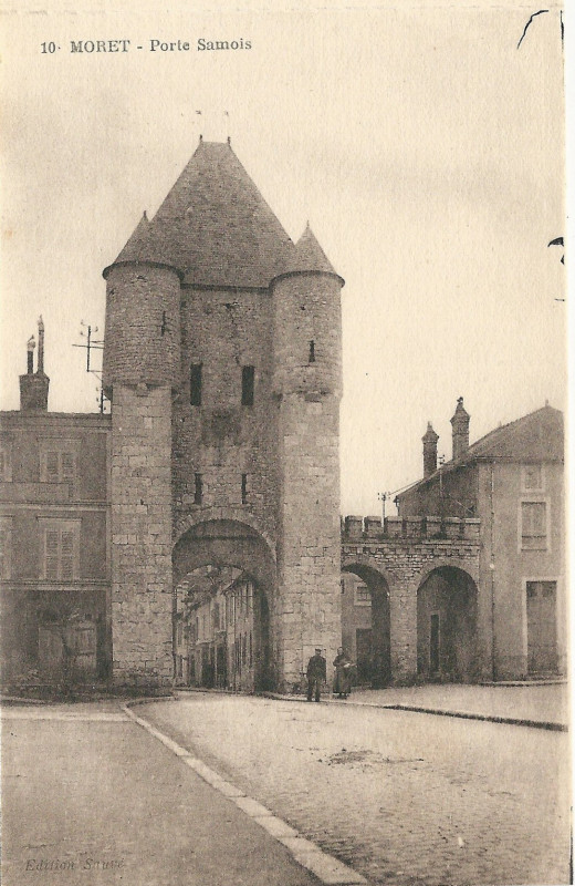 Carte postale ancienne Moret-sur-Loing-Fr-77-vers 1925-Cpa-10