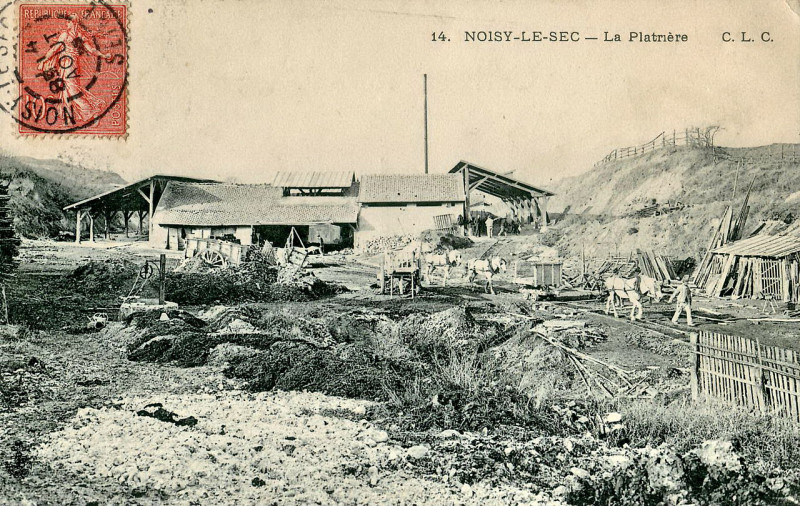 Carte postale ancienne Clc 14 - Nls - La platrière