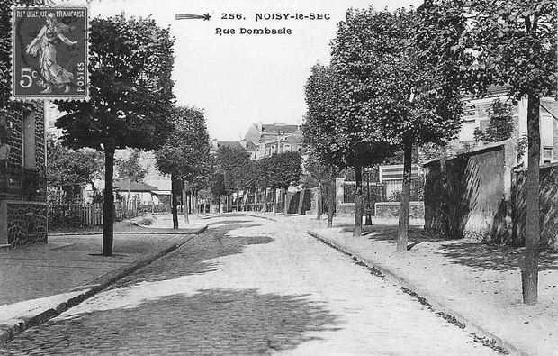 Carte postale ancienne Noisy-le-Sec.Rue Dombasle