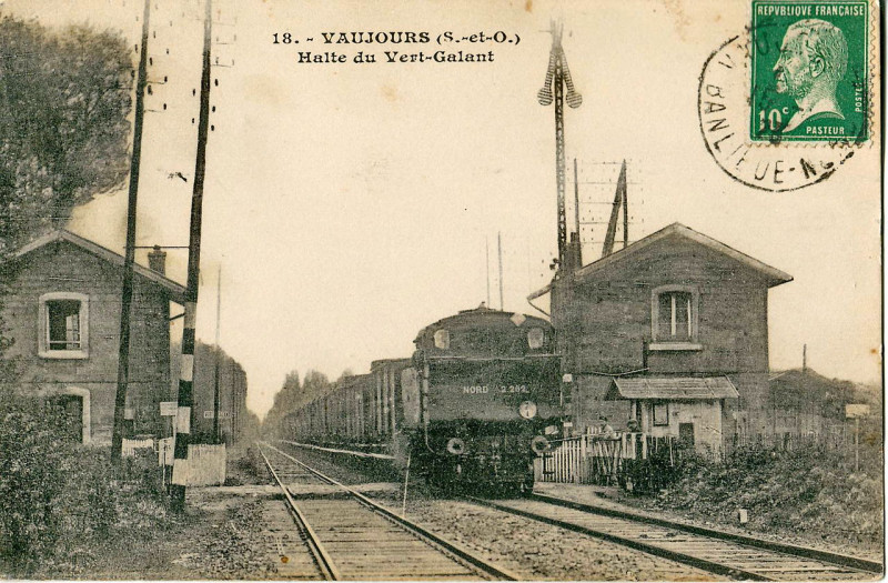 Carte postale ancienne Inconnu - Vaujours - Halte du Vert-Galant