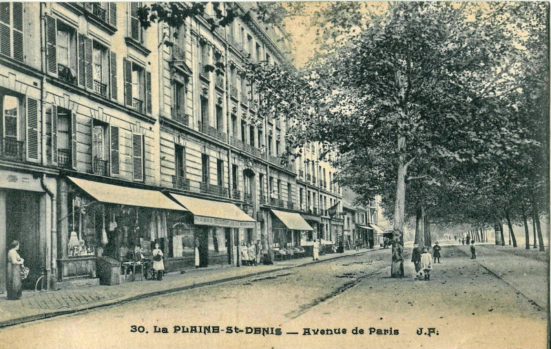 Carte postale ancienne Jf 30 - La Plaine Std - Avenue de Paris