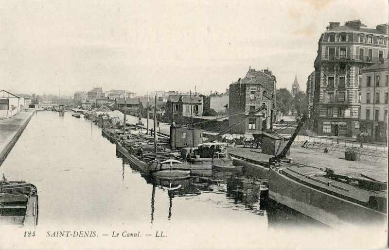 Carte postale ancienne Ll 124 - Std - Le Canal