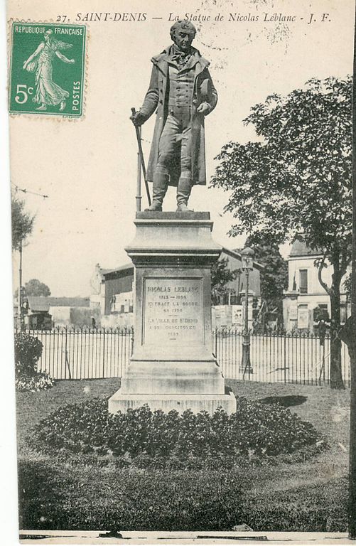Carte postale ancienne Nicolas Leblanc