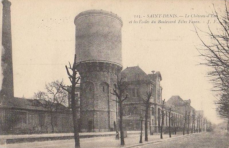 Carte postale ancienne Saint-Denis.Boulevard Felix-Faure