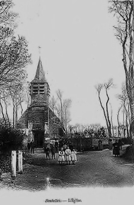 Carte postale ancienne L'église (4)