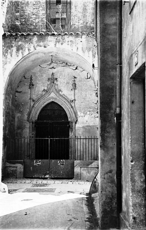 Carte postale ancienne Apt ancien couvent des Carmes