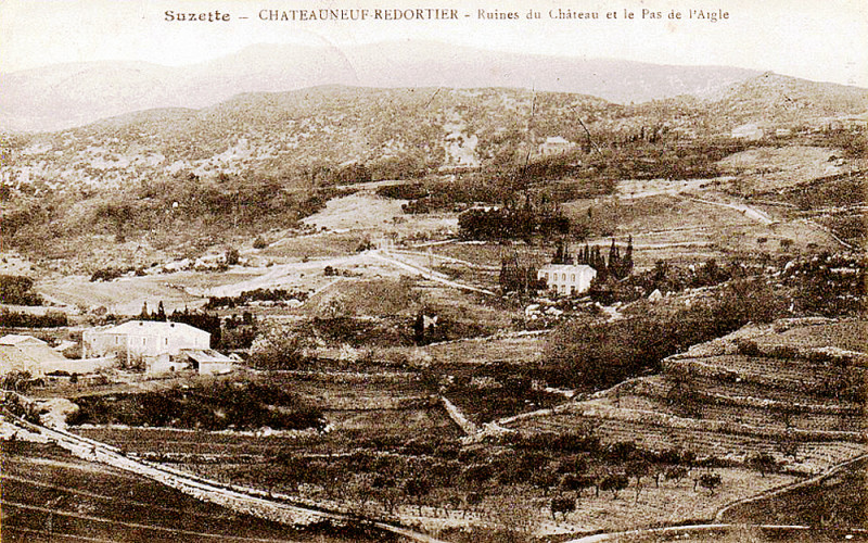 Carte postale ancienne Suzette Châteauneuf-Redortier