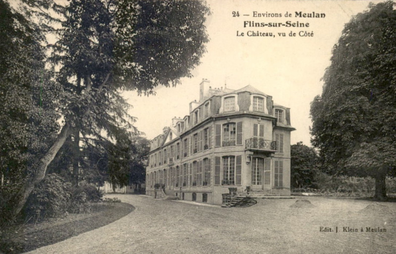 Carte postale ancienne L2596 - Flins-sur-Seine - Château