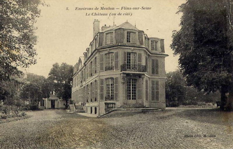 Carte postale ancienne L2597 - Flins-sur-Seine - Château