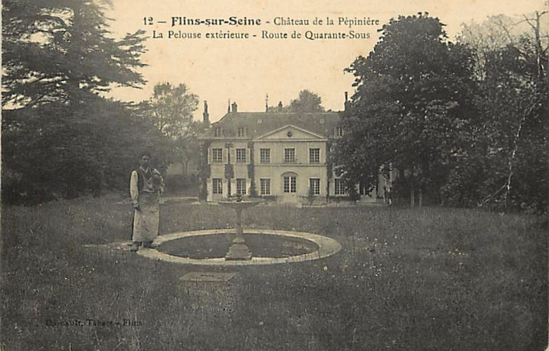 Carte postale ancienne L2599 - Flins-sur-Seine - Château