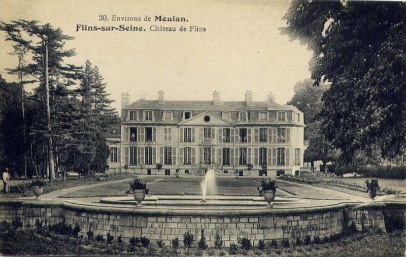 Carte postale ancienne L2602 - Flins-sur-Seine - Château