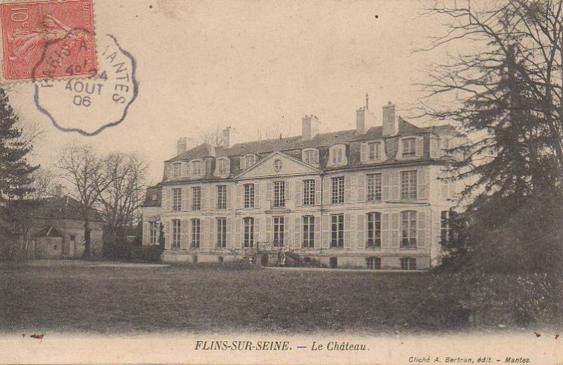 Carte postale ancienne L2612 - Flins-sur-Seine - Château