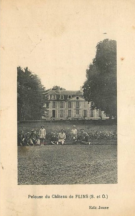 Carte postale ancienne L2614 - Flins-sur-Seine - Château