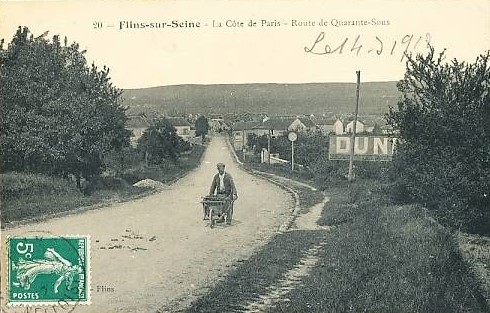Carte postale ancienne L2649 - Flins-sur-Seine - Cote de Paris