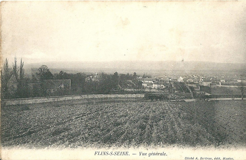 Carte postale ancienne L2718 - Flins-sur-Seine - Vue générale