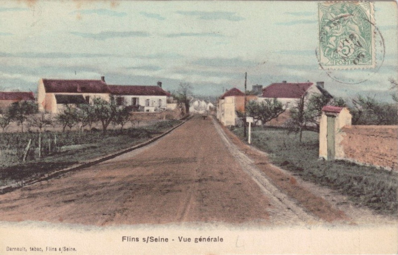 Carte postale ancienne L2722 - Flins-sur-Seine - Vue générale