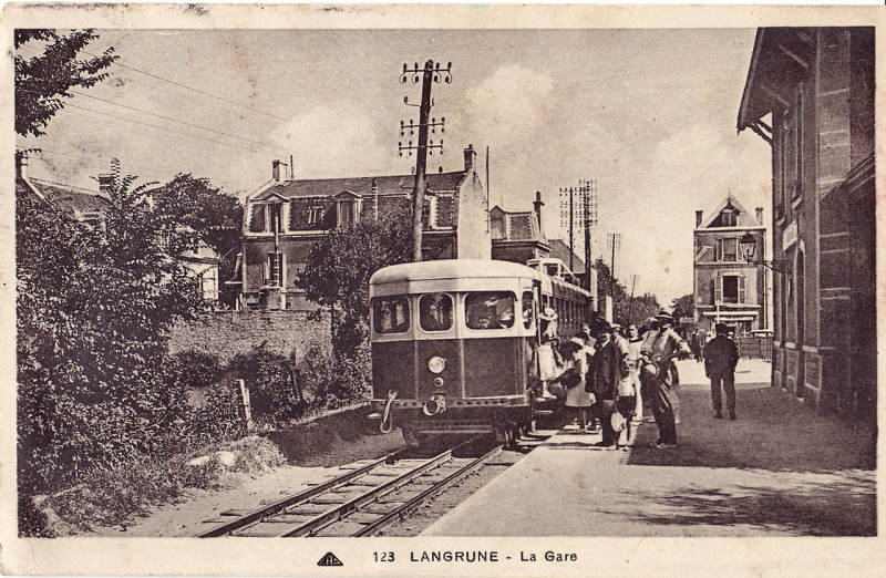 Carte postale ancienne Micheline Langrune