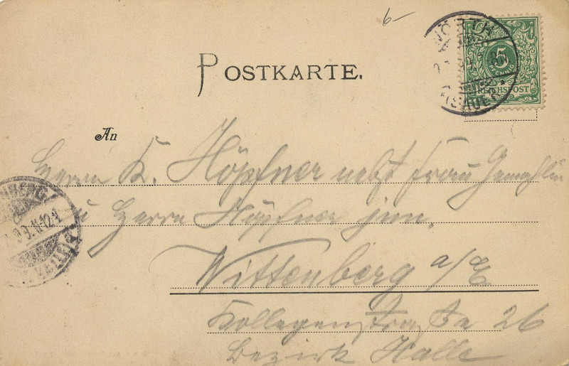 Carte postale ancienne Wörth a. S., Elsass-Lothringen - Kaiser-Friedrich-Denkmal auf dem Schlachtfeld bei Wörth (back) (Zeno Ansichtskarten)