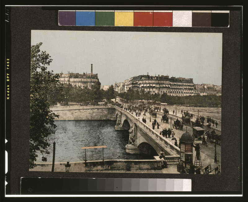 Carte postale ancienne Alma bridge, Paris, France-LCCN2001698555
