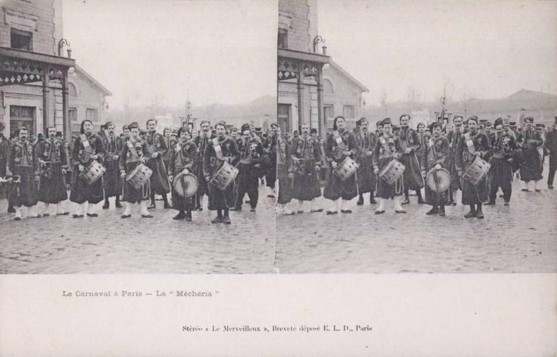 Carte postale ancienne Stéréo Mc - La Méchéria