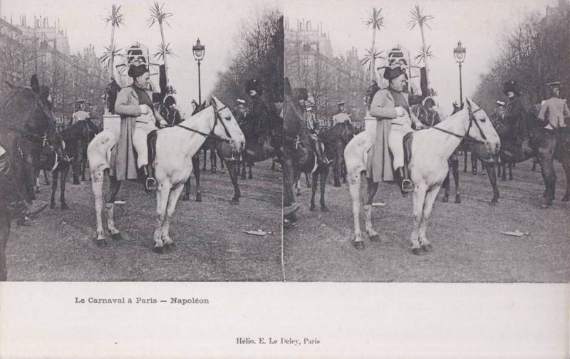 Carte postale ancienne Stéréo Mc - Napoléon