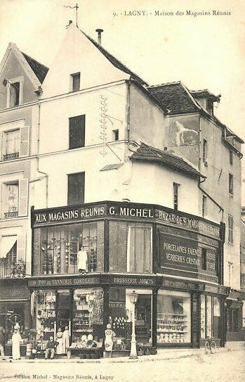 Carte postale ancienne L1819 - Lagny-sur-Marne - Les 5 pignons
