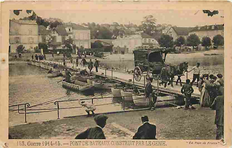 Carte postale ancienne L2002 - Lagny-sur-Marne - Pont de Pierre
