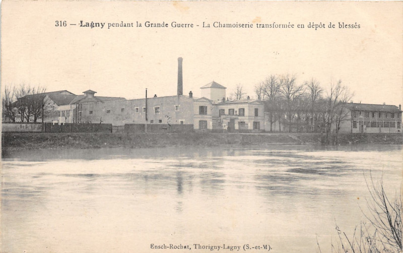 Carte postale ancienne L2298 - Lagny-sur-Marne - La Chamoiserie