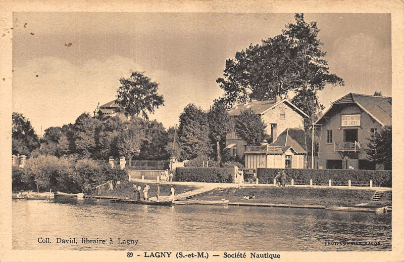 Carte postale ancienne L2342 - Lagny-sur-Marne - Bords de Marne