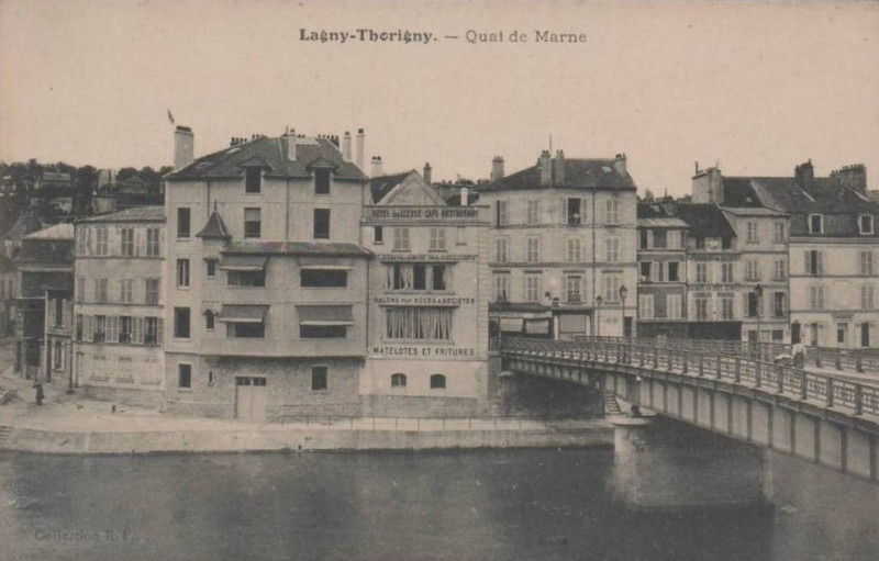 Carte postale ancienne L2348 - Lagny-sur-Marne - Bords de Marne