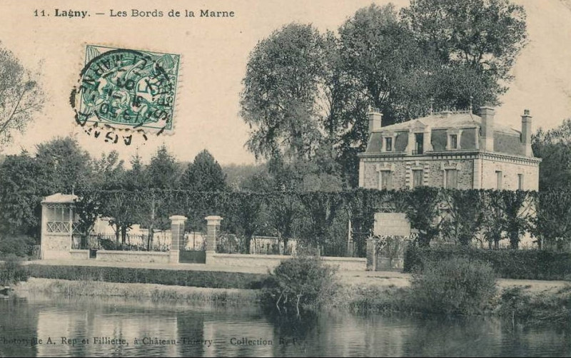 Carte postale ancienne L2364 - Lagny-sur-Marne - Bords de Marne