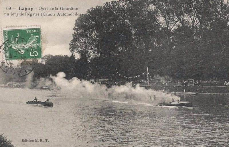 Carte postale ancienne L2400 - Lagny-sur-Marne - Bords de Marne