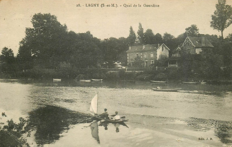 Carte postale ancienne L2438 - Lagny-sur-Marne - Bords de Marne