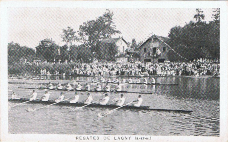 Carte postale ancienne L2477 - Lagny-sur-Marne - Bords de Marne