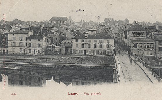 Carte postale ancienne L2549 - Lagny-sur-Marne - Carte postale ancienne