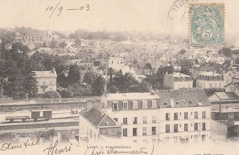Carte postale ancienne L2559 - Lagny-sur-Marne - Carte postale ancienne