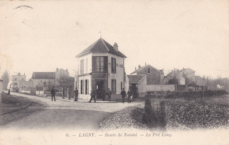 Carte postale ancienne L2739 - Lagny-sur-Marne - Route de Noisiel