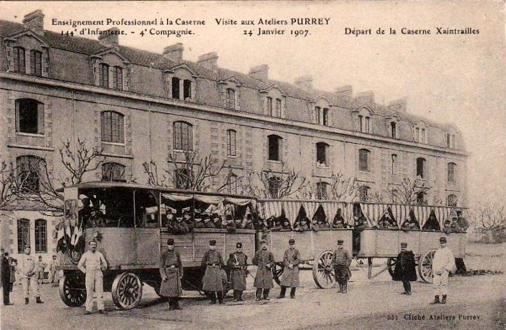 Carte postale ancienne Maison Purrey 14 à Bordeaux