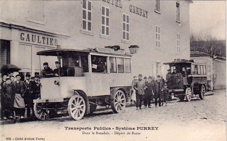 Carte postale ancienne Maison Purrey 3 à Bordeaux