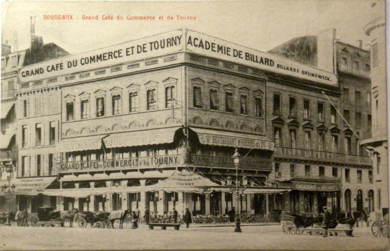Carte postale ancienne Bordeaux Alléees de Tourny 8 à Bordeaux