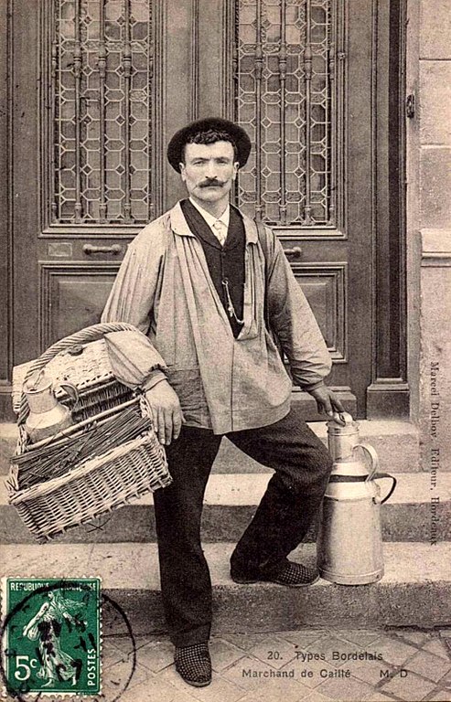 Carte postale ancienne Bordeaux - Types bordelais 2 à Bordeaux